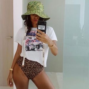 Loewe Green Bucket Hat